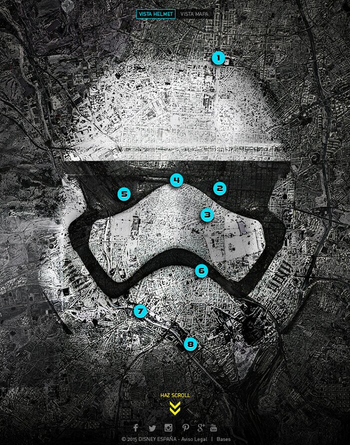Campaña Face the Force Star Wars para Disney