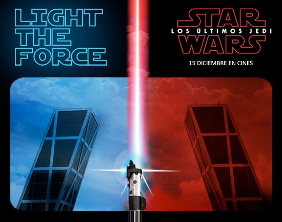 Campaña Light the Force Star Wars para Disney